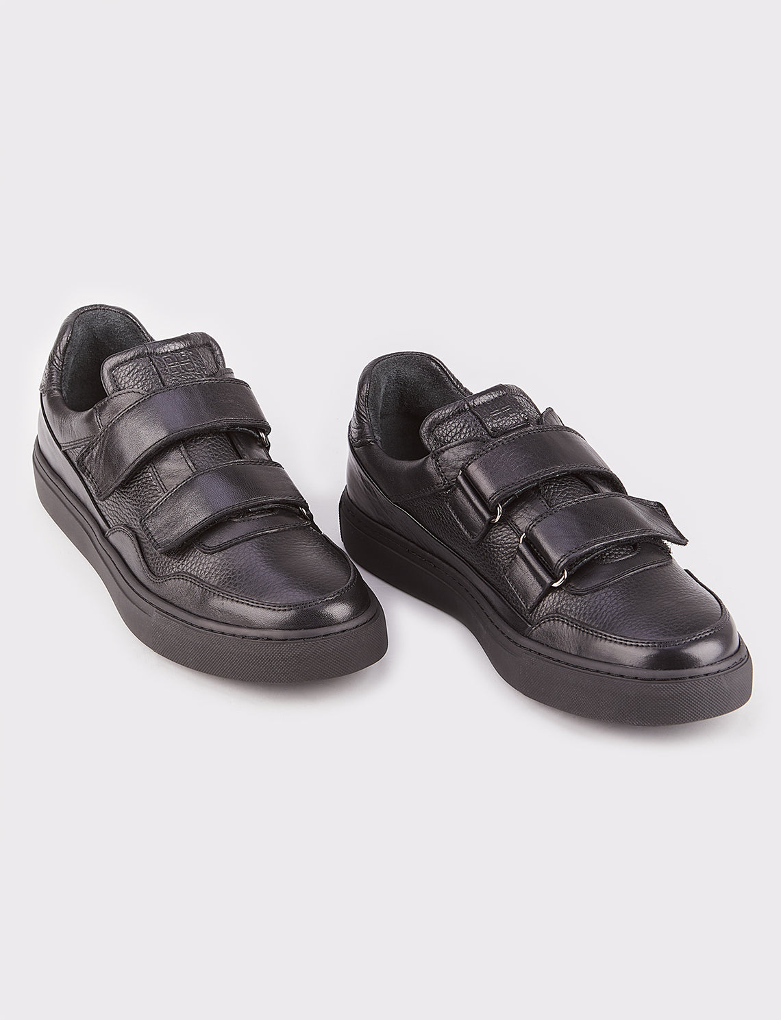 Cabani 518M1593 Erkek %100 Hakiki Deri Sneaker Ayakkabı Siyah