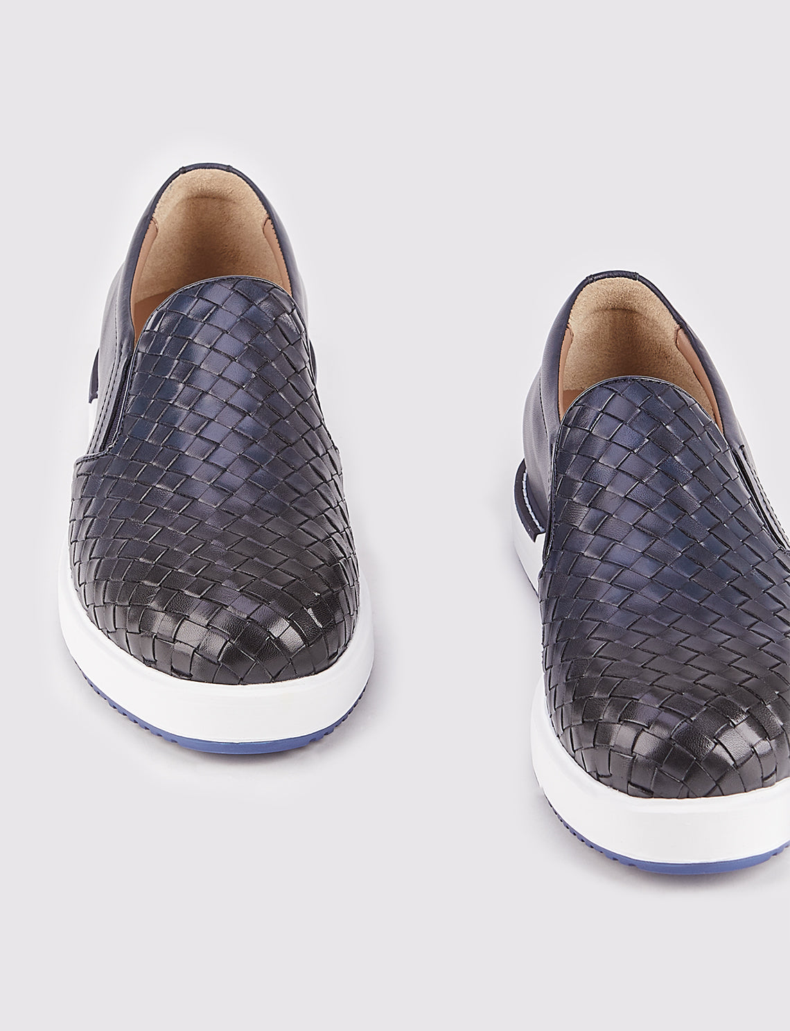 Cabani 18-296 Erkek %100 Hakiki Deri Günlük Ayakkabı Lacivert