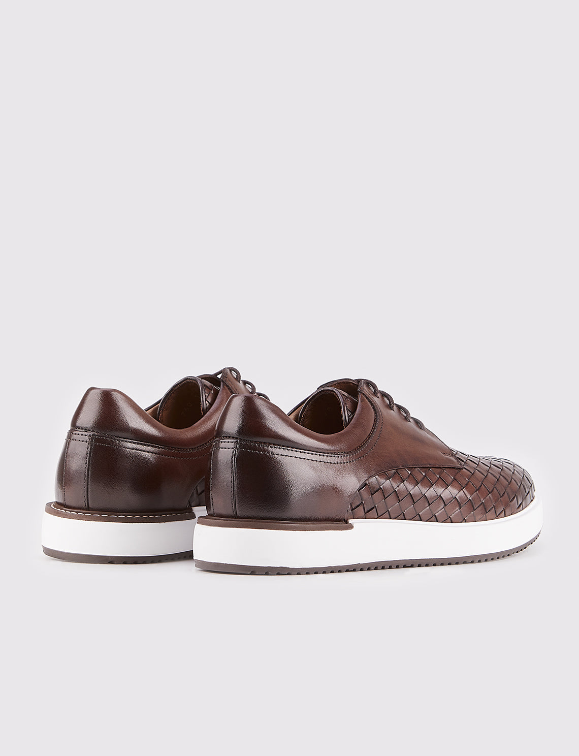 Cabani 18-295 Erkek %100 Hakiki Deri Günlük Ayakkabı Kahverengi