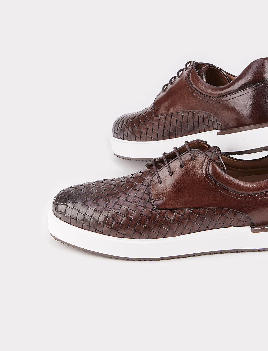 Cabani 18-295 Erkek %100 Hakiki Deri Günlük Ayakkabı Kahverengi