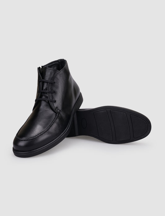 Cabani 512M1606 Erkek %100 Hakiki Deri Loafer Bot Siyah