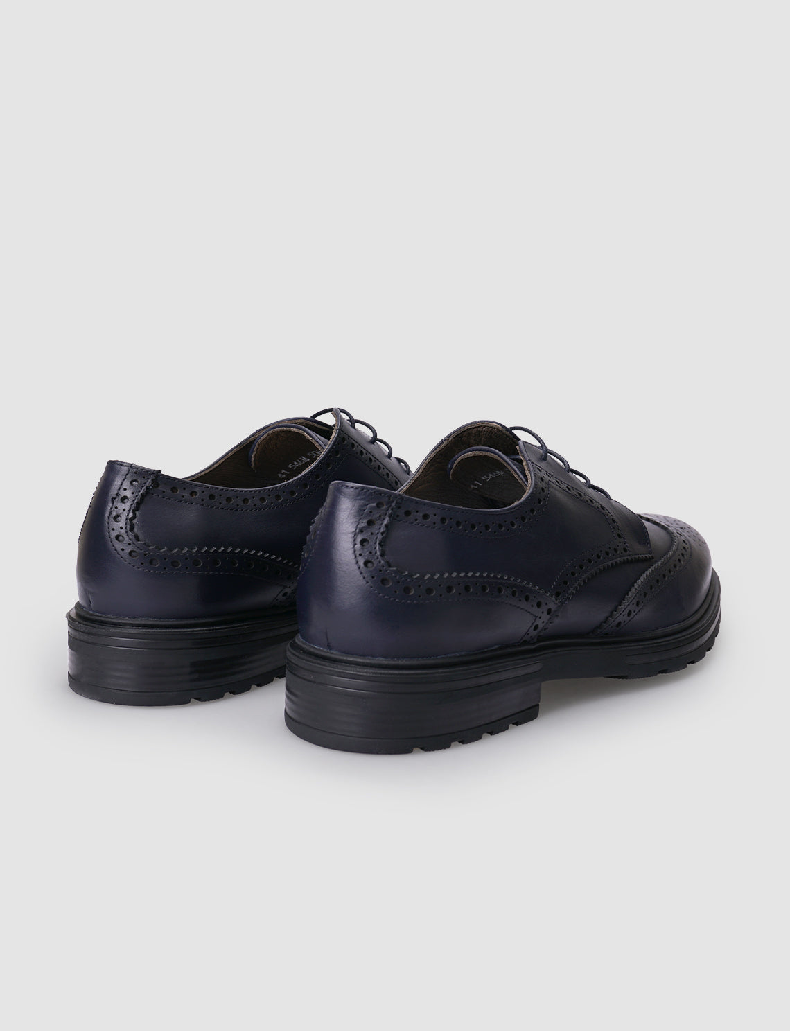 Cabani 546M506 Erkek %100 Hakiki Deri Sneaker Ayakkabı Lacivert