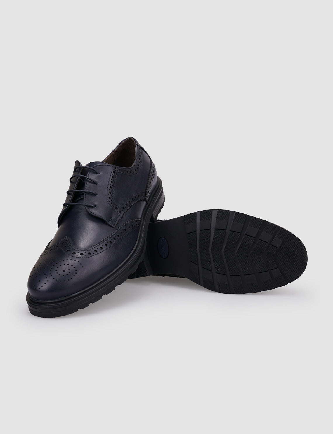 Cabani 546M506 Erkek %100 Hakiki Deri Sneaker Ayakkabı Lacivert