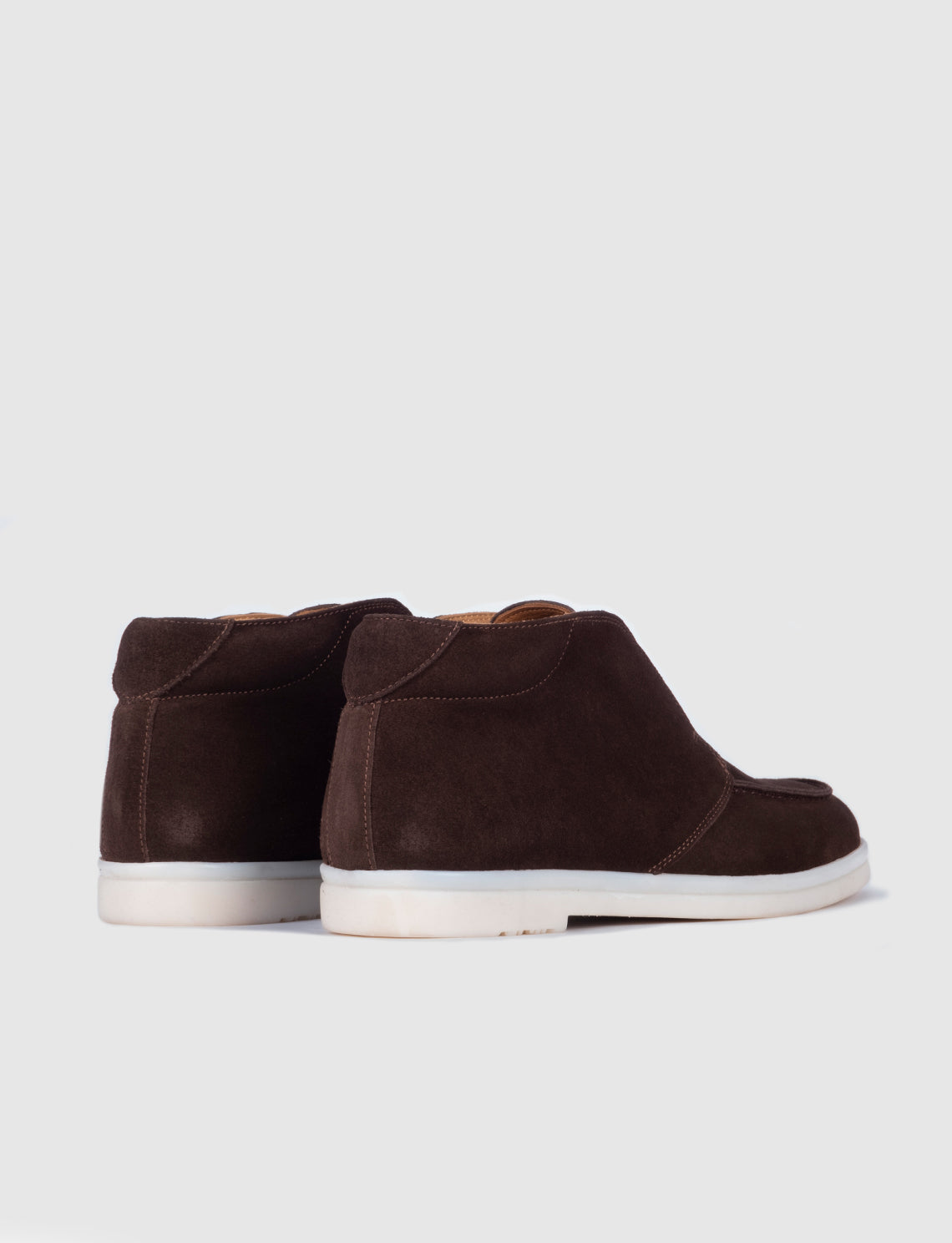 Cabani 6000 Erkek Süet Hakiki Deri Loafer Bot Kahverengi