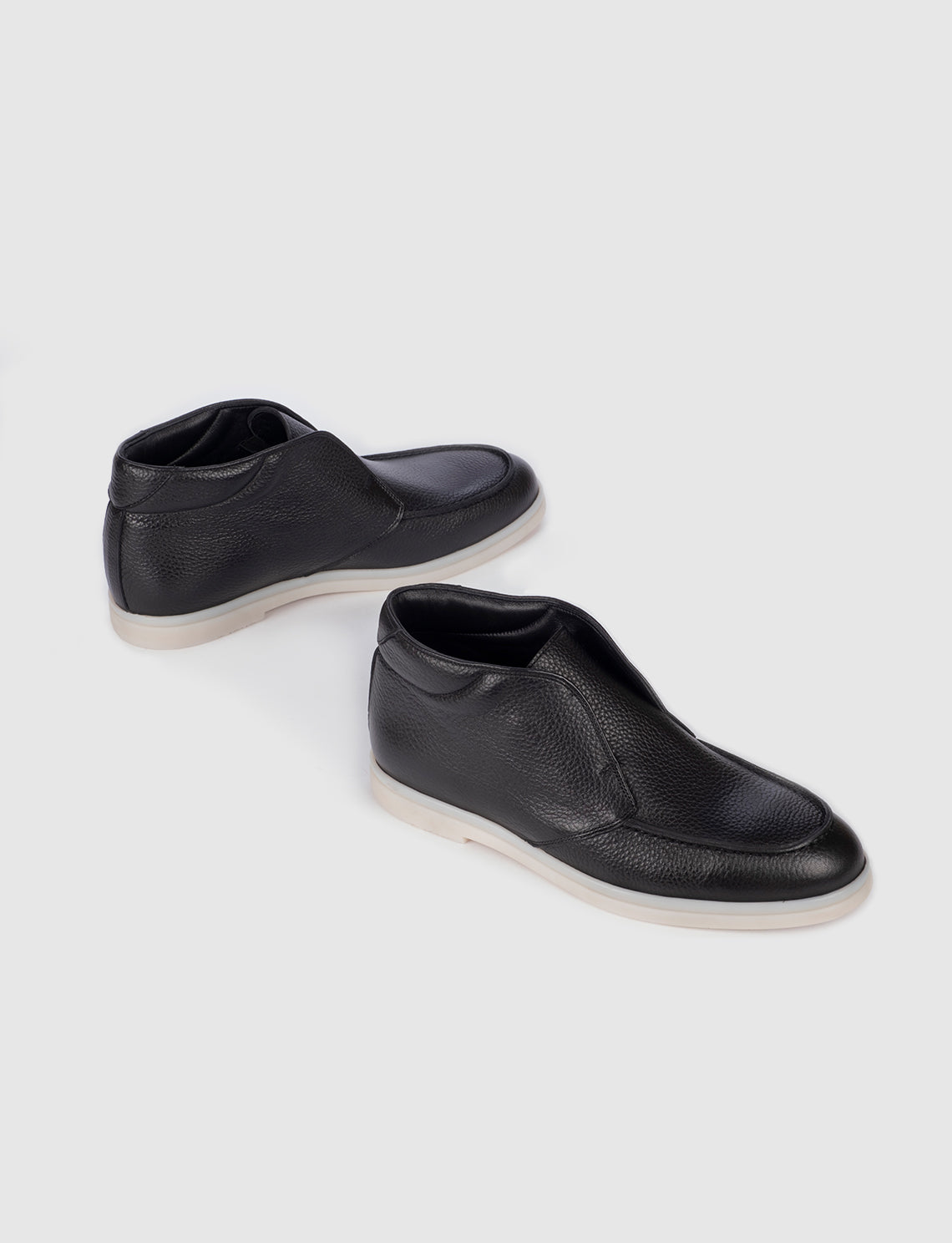 Cabani 6000 Erkek %100 Hakiki Deri Loafer Bot Siyah