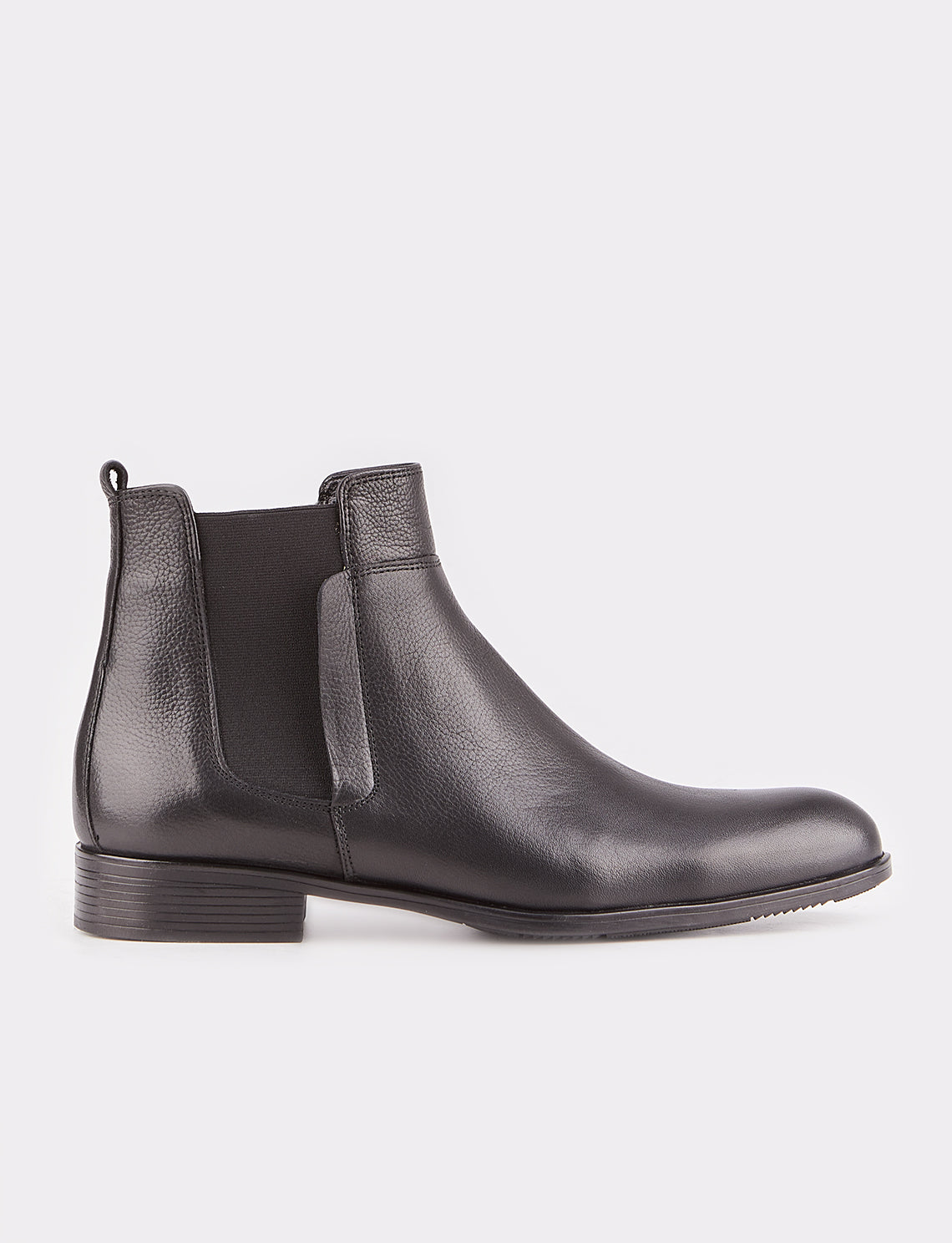 Cabani 32750-K Erkek %100 Hakiki Deri Günlük Bot Siyah Yakma