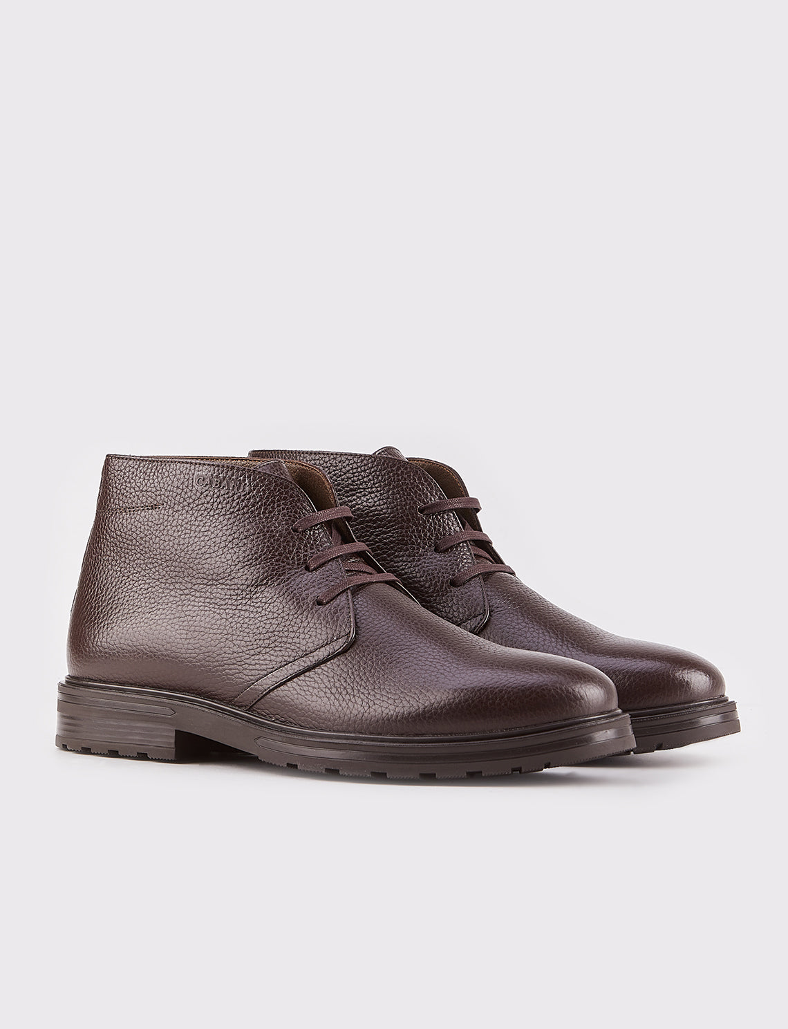 Cabani 546E246  %100 Hakiki Deri Loafer Bot 327 Kahve Kırma Floter
