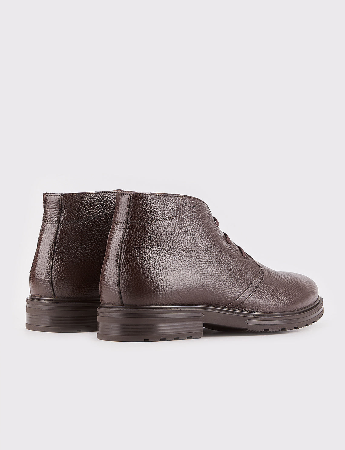 Cabani 546E246  %100 Hakiki Deri Loafer Bot 327 Kahve Kırma Floter