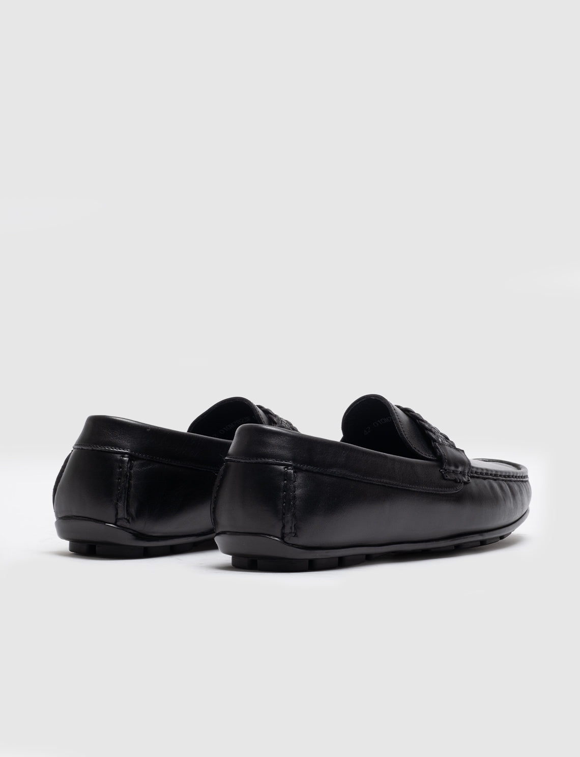 Cabani 010M7823F Erkek %100 Hakiki Deri Sneaker Ayakkabı Siyah