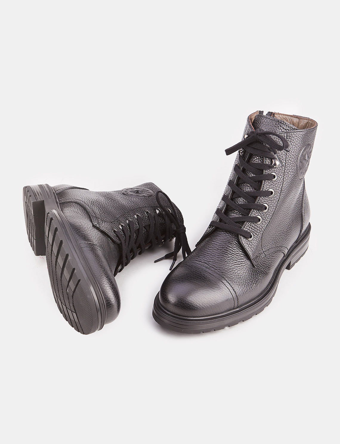 Cabani 546M748 Erkek %100 Hakiki Deri Günlük Bot 426 Siyah Kırma