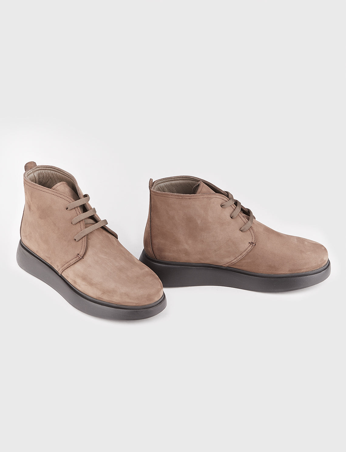 Cabani 544M607 Erkek Nubuk Deri Günlük Bot Taba