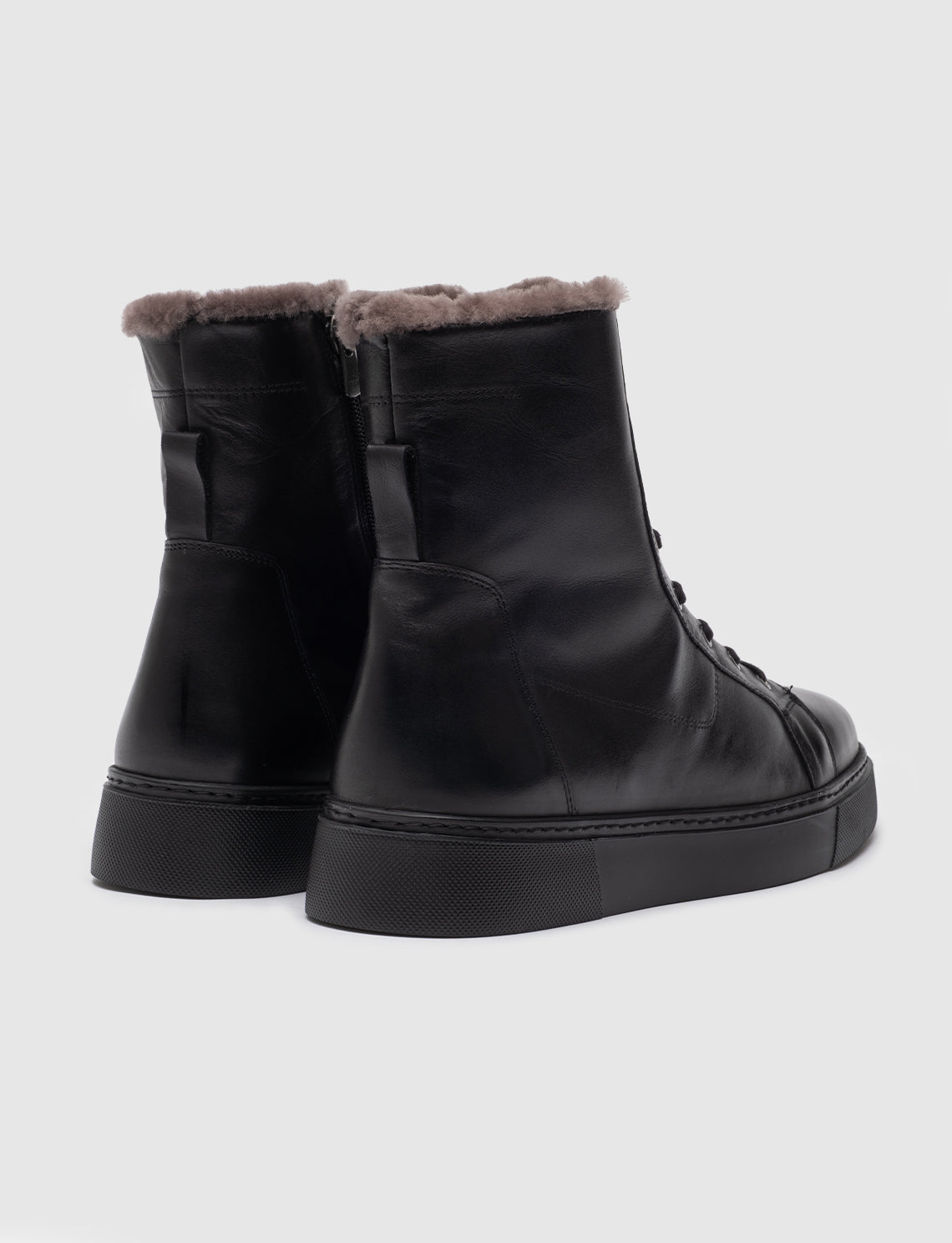 Cabani 378K1609 Erkek %100 Hakiki Deri Loafer Bot Siyah