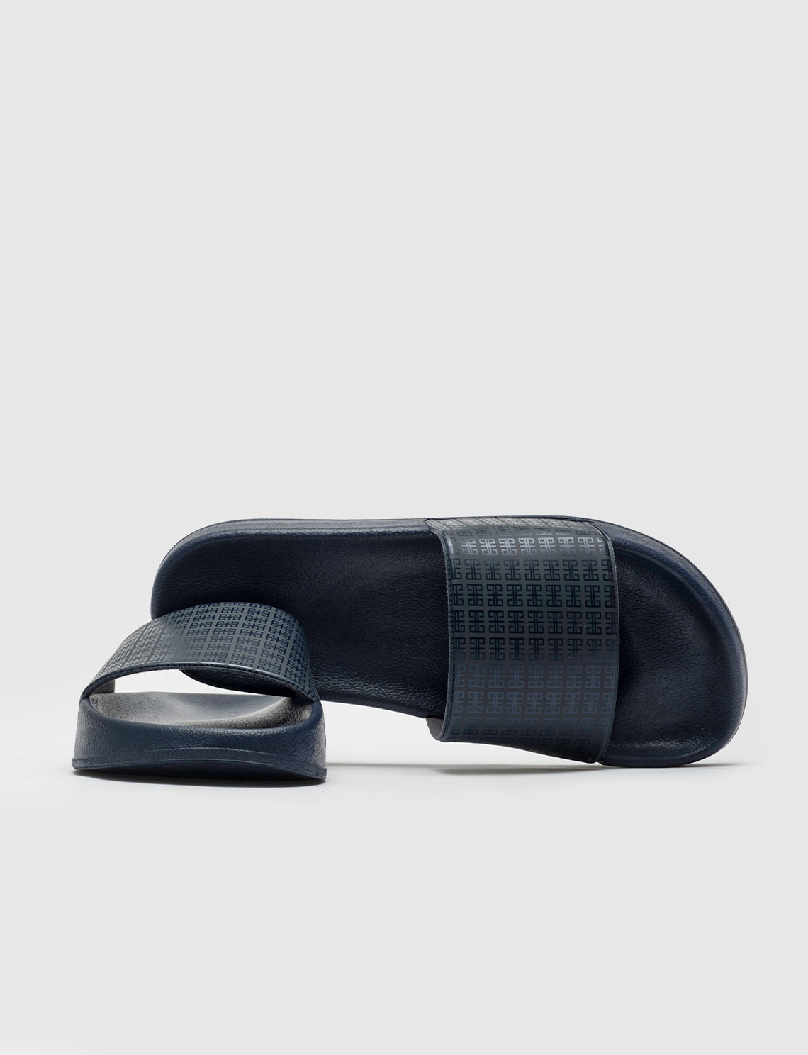 Cabani CBN-11 Erkek PU Plaj Terlik Lacivert