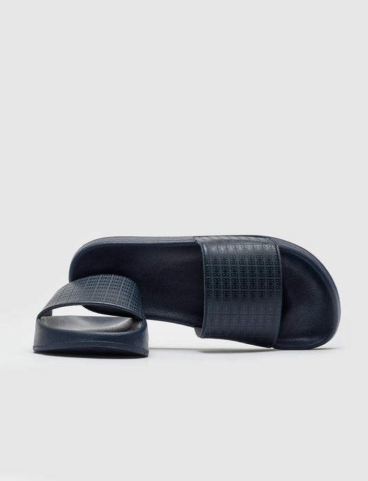 Cabani CBN-11 Erkek PU Plaj Terlik Lacivert