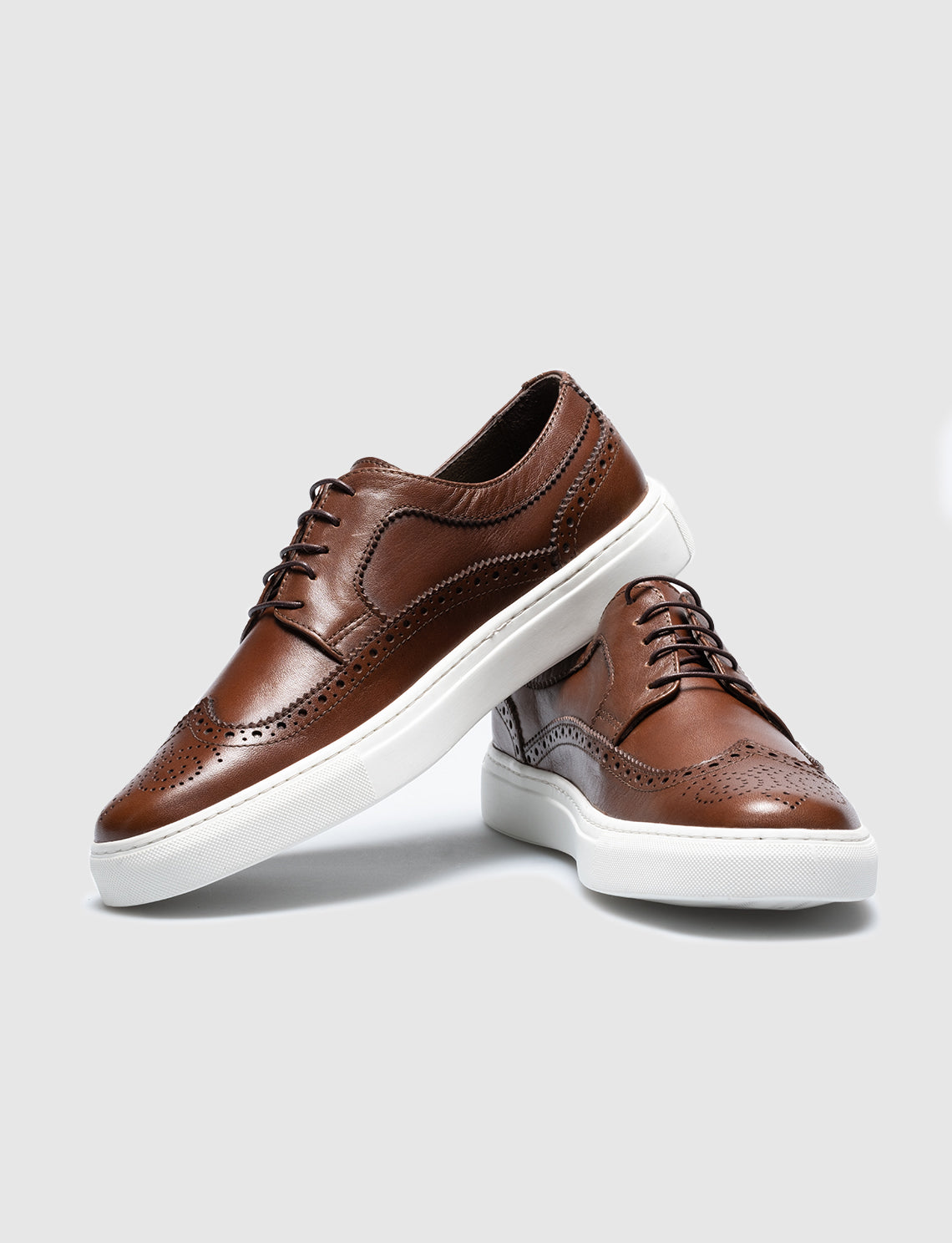 Cabani 518M1627 Erkek %100 Hakiki Deri Sneaker Ayakkabı Taba