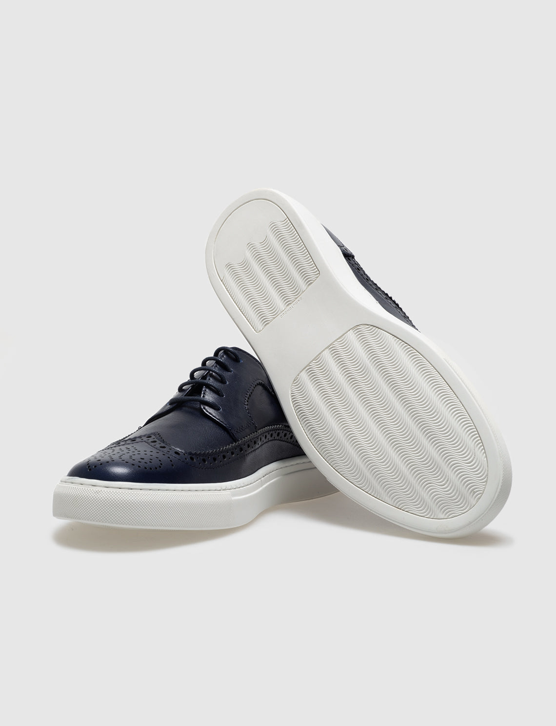 Cabani 518M1627 Erkek %100 Hakiki Deri Sneaker Ayakkabı Lacivert