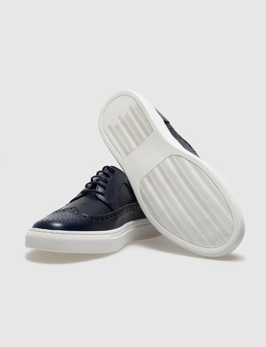 Cabani 518M1627 Erkek %100 Hakiki Deri Sneaker Ayakkabı 081 Laci Napa