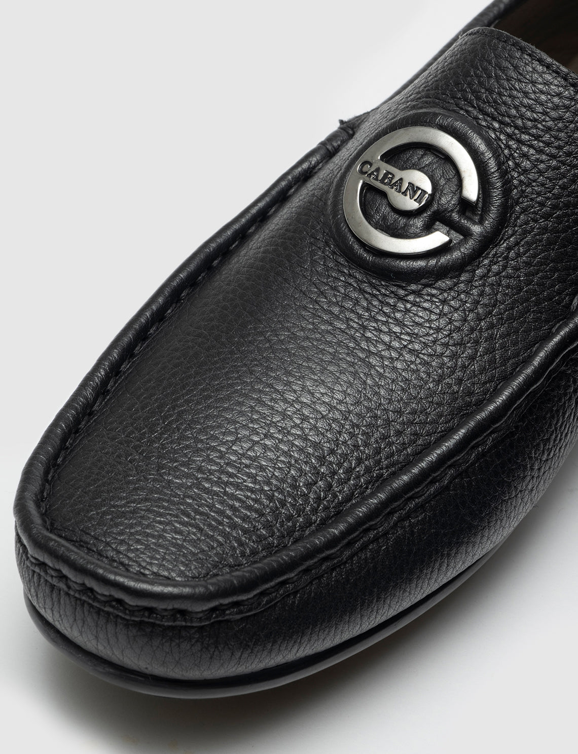 Cabani 010M8823 Erkek %100 Hakiki Deri loafer & makosen 432 Siyah Geyik