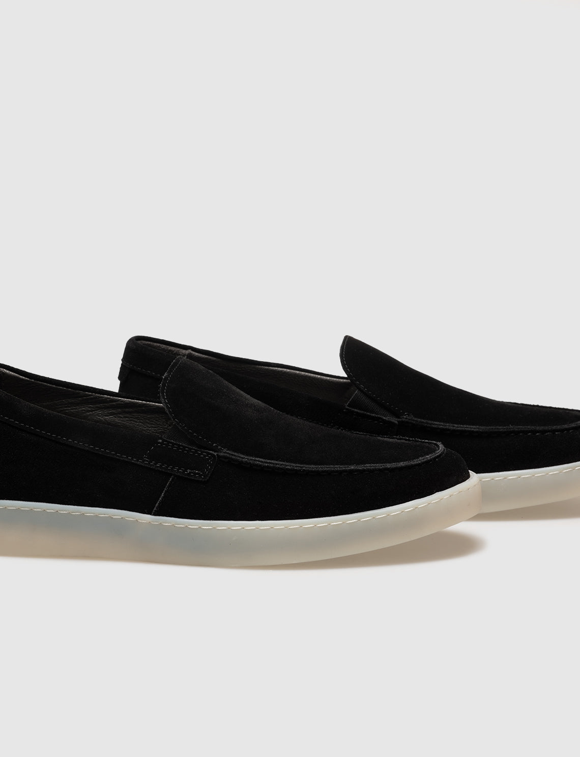 Cabani 557M1616 Erkek Süet Hakiki Deri Sneaker Ayakkabı Siyah