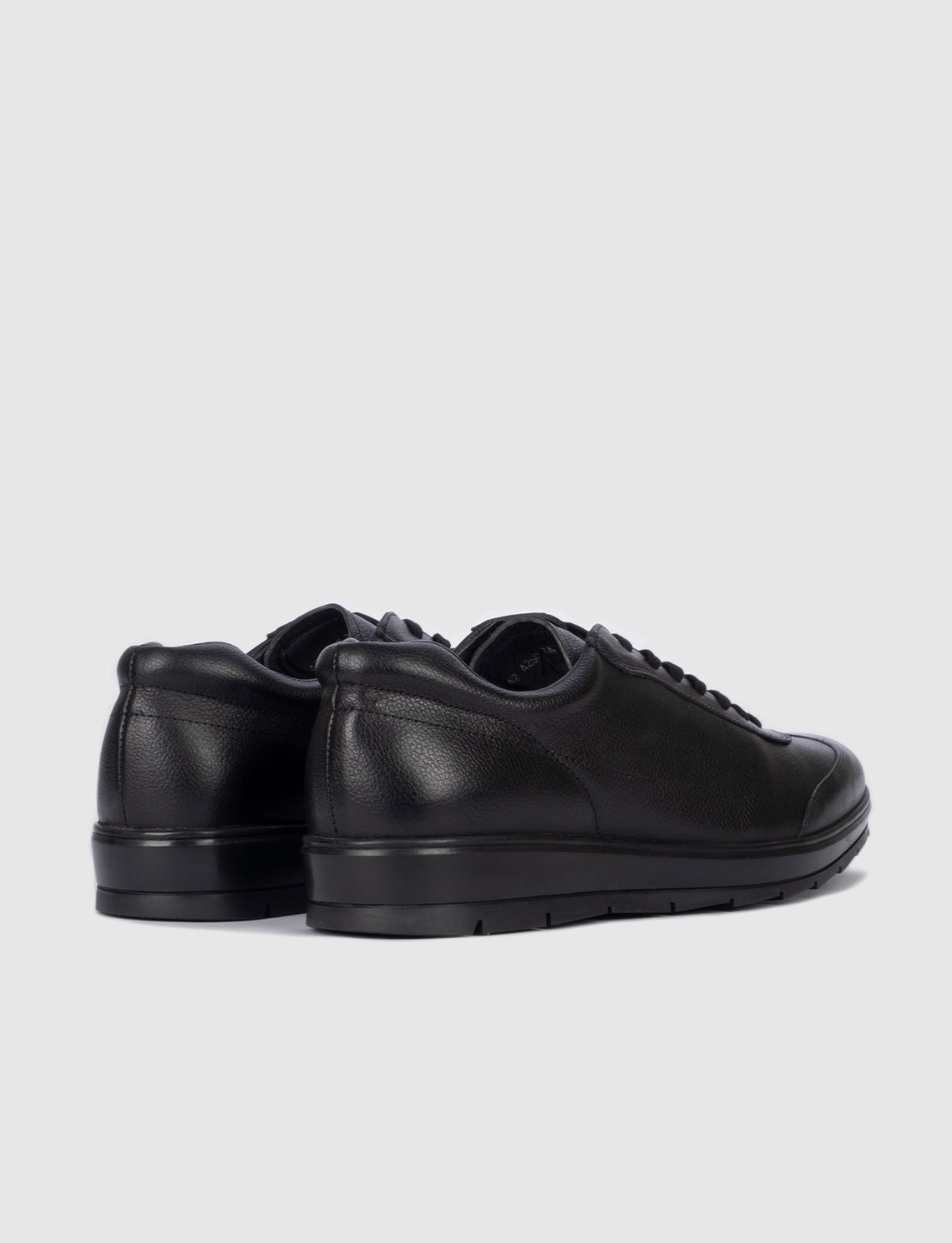 Cabani 426C747 Erkek %100 Hakiki Deri Sneaker Ayakkabı Siyah