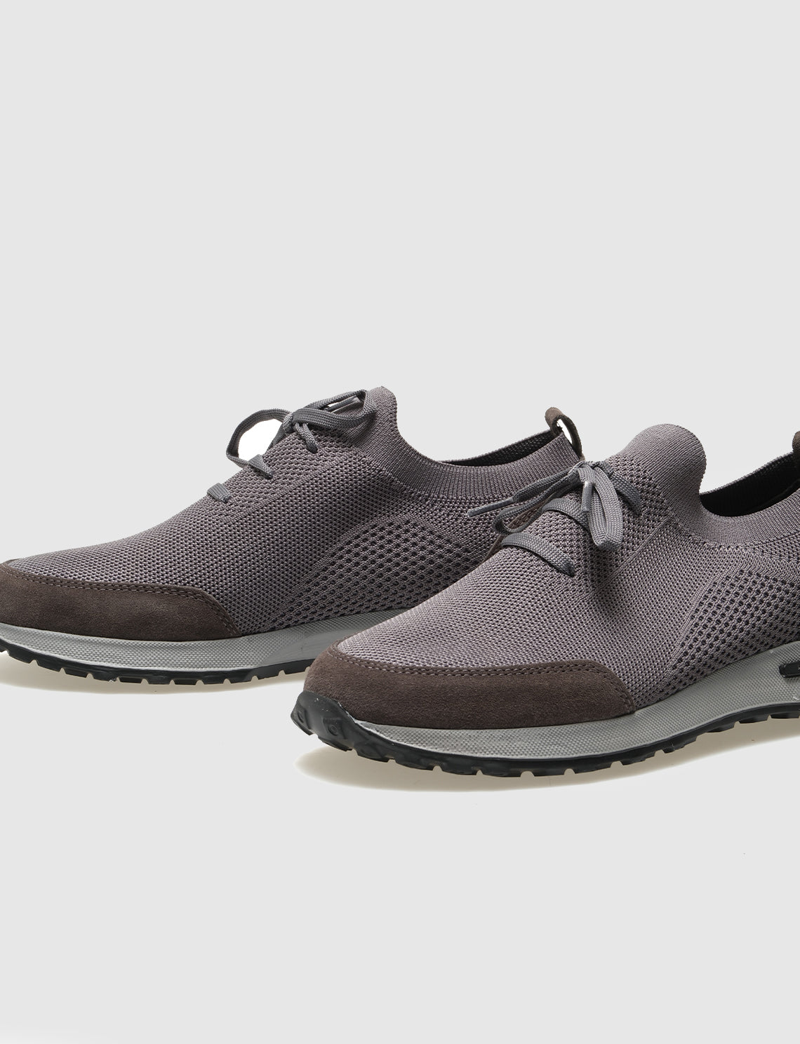 Cabani F-440 Erkek Triko loafer & makosen Gri