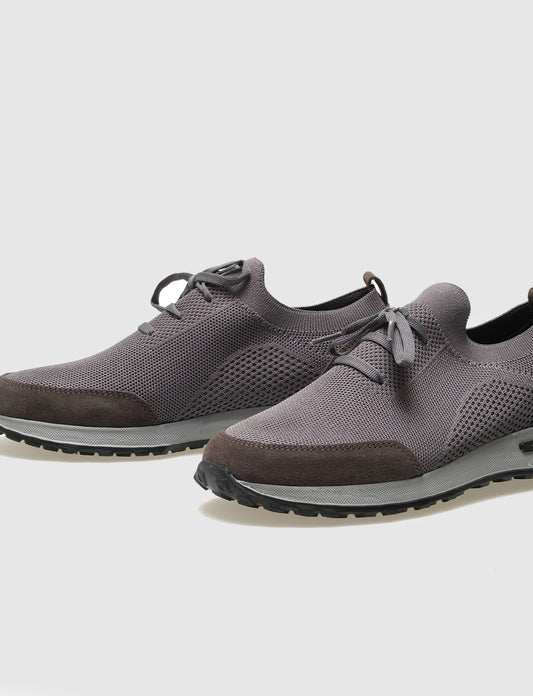 Cabani F-440 Erkek Triko loafer & makosen Gri