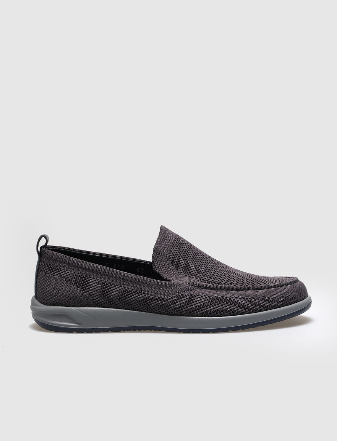 Cabani F-518 Erkek Triko loafer & makosen Gri