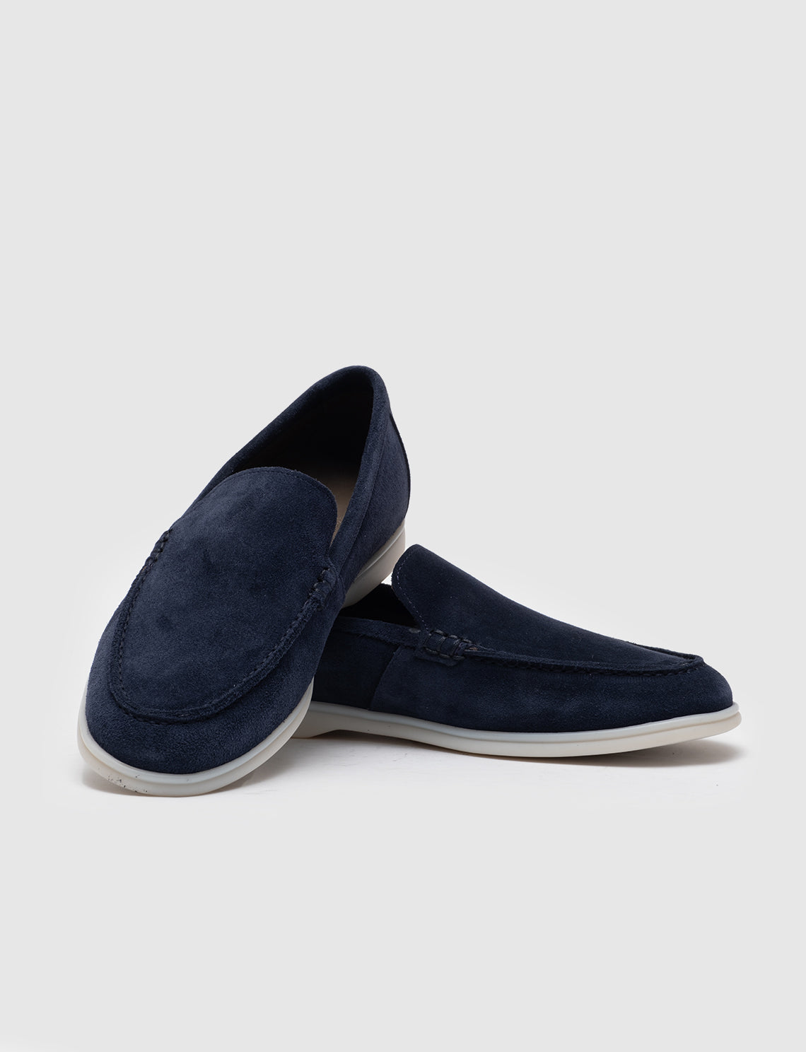 Cabani 572M1651 Erkek Süet Hakiki Deri Sneaker Ayakkabı Lacivert