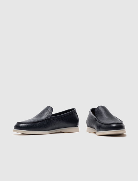 Cabani 572M1651 Erkek %100 Hakiki Deri Sneaker Ayakkabı 1116 Lacivert Geyik