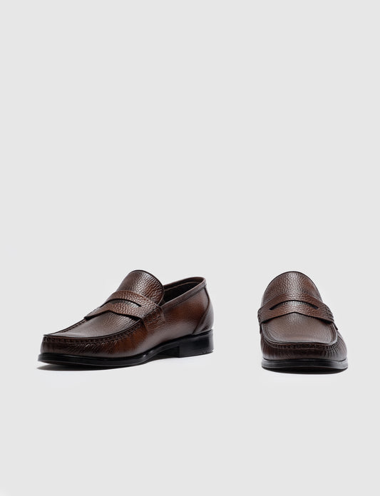 Cabani 3002 Erkek %100 Hakiki Deri Klasik Ayakkabı Taba Floter