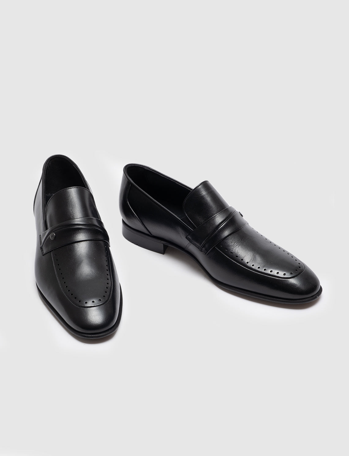 Cabani 1077 Erkek %100 Hakiki Deri Klasik Ayakkabı Siyah