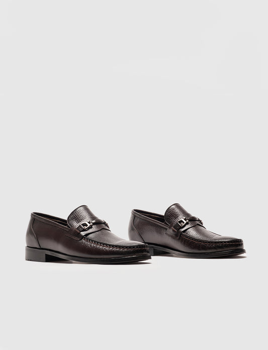 Cabani 1600 Erkek %100 Hakiki Deri Klasik Ayakkabı Kahve Floter