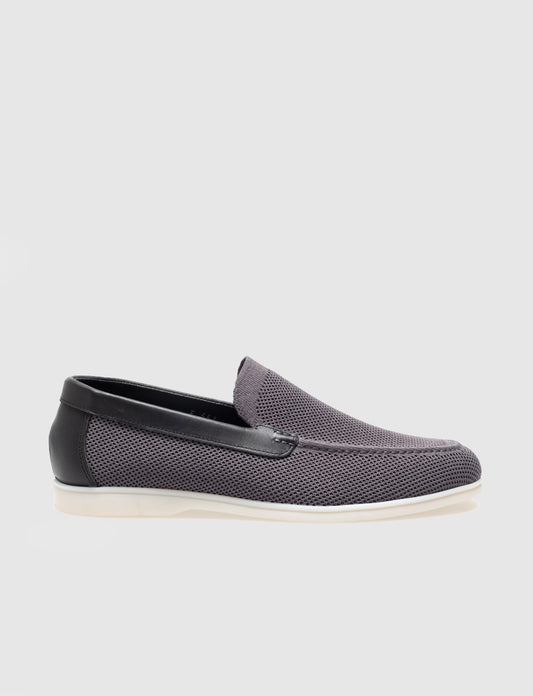 Cabani F-553 Erkek Triko loafer & makosen Antrasit-31