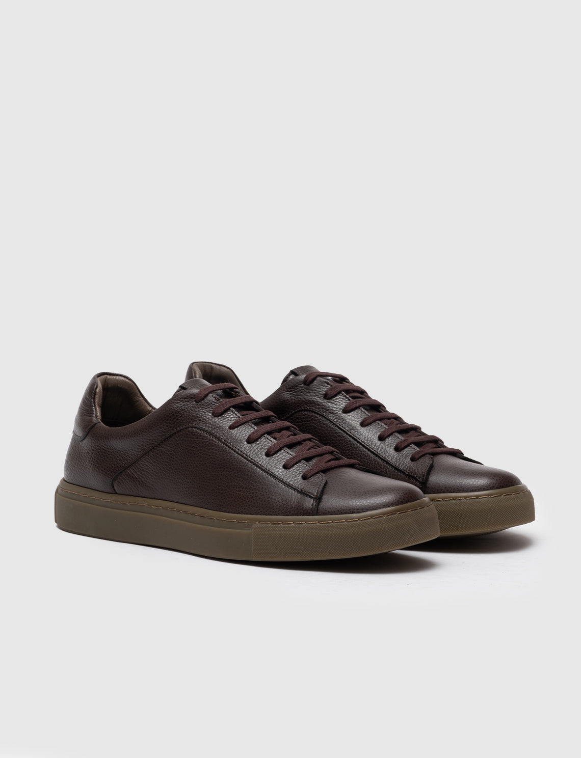 Cabani 518M1619 Erkek %100 Hakiki Deri Günlük Ayakkabı Kahverengi