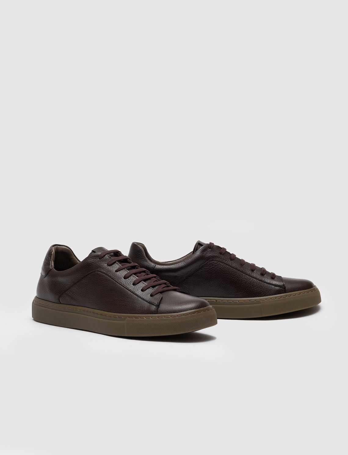 Cabani 518M1619 Erkek %100 Hakiki Deri Günlük Ayakkabı Kahverengi