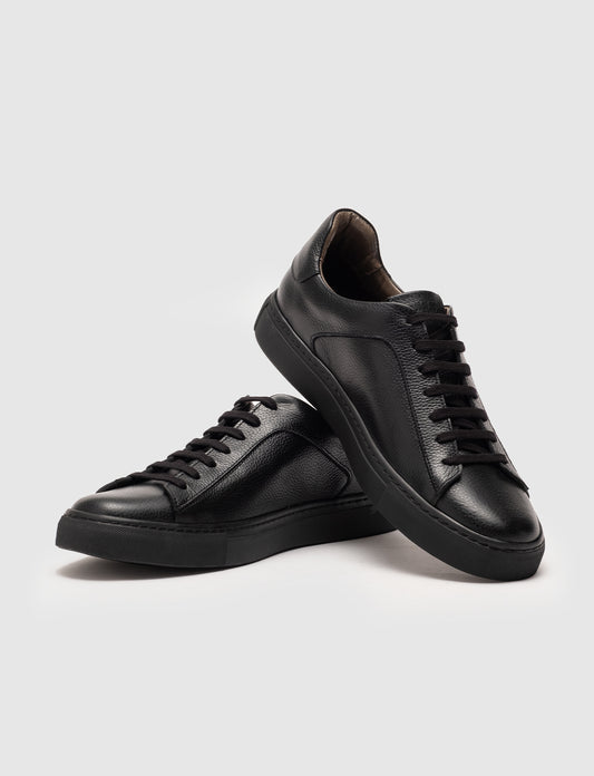 Cabani 518M1619 Erkek %100 Hakiki Deri Günlük Ayakkabı Siyah