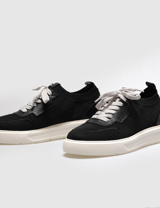 Cabani CA-573 Erkek Triko loafer & makosen Siyah