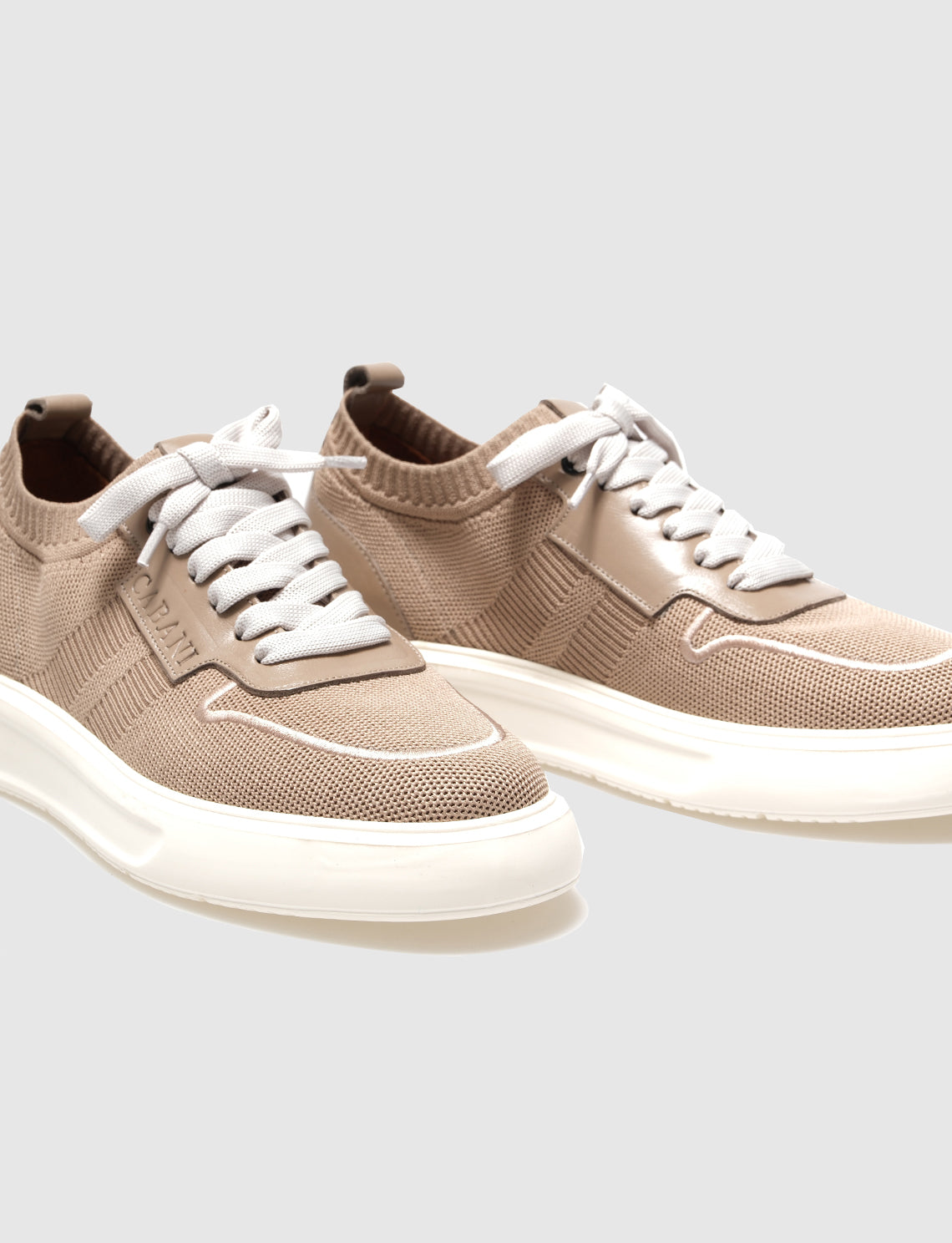 Cabani CA-573 Erkek Triko loafer & makosen Bej-10