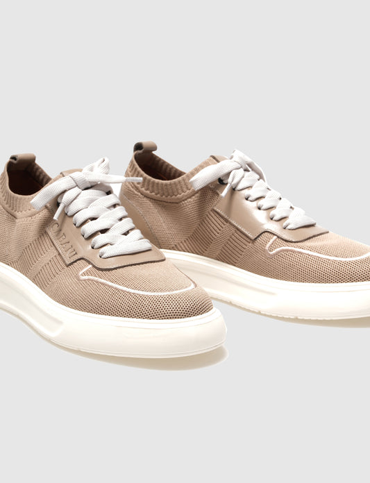 Cabani CA-573 Erkek Triko loafer & makosen Bej