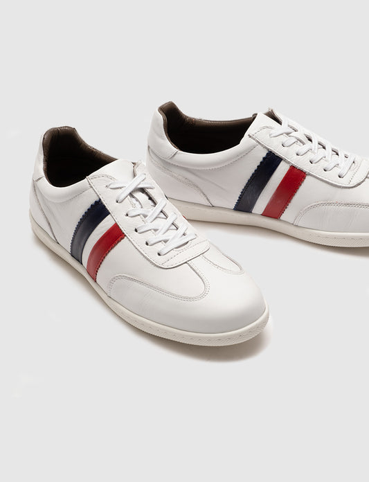 Cabani 519M1610 Erkek %100 Hakiki Deri Sneaker Ayakkabı 1194 Beyaz