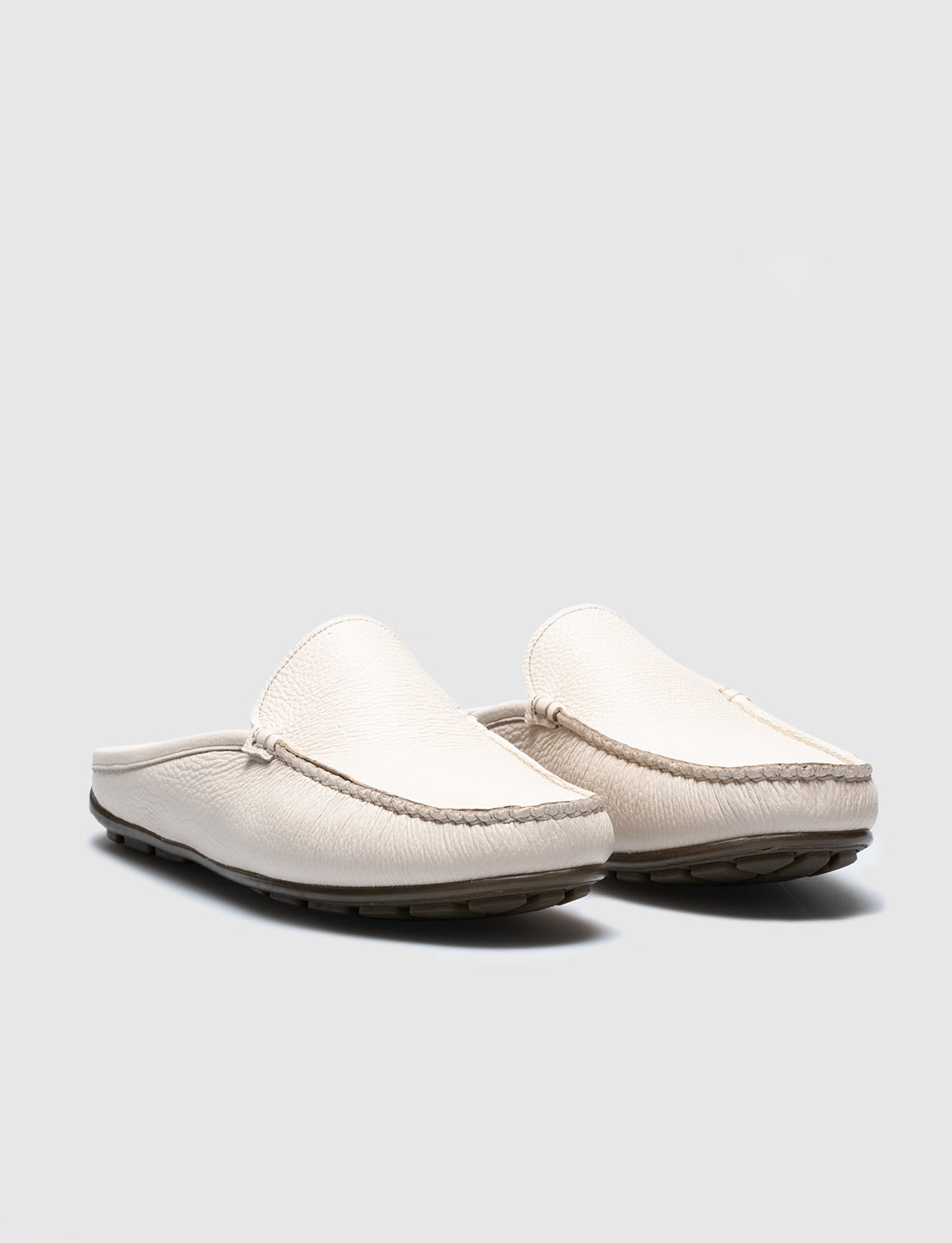 Cabani 010M1663 Erkek %100 Hakiki Deri Klasik Terlik Bej