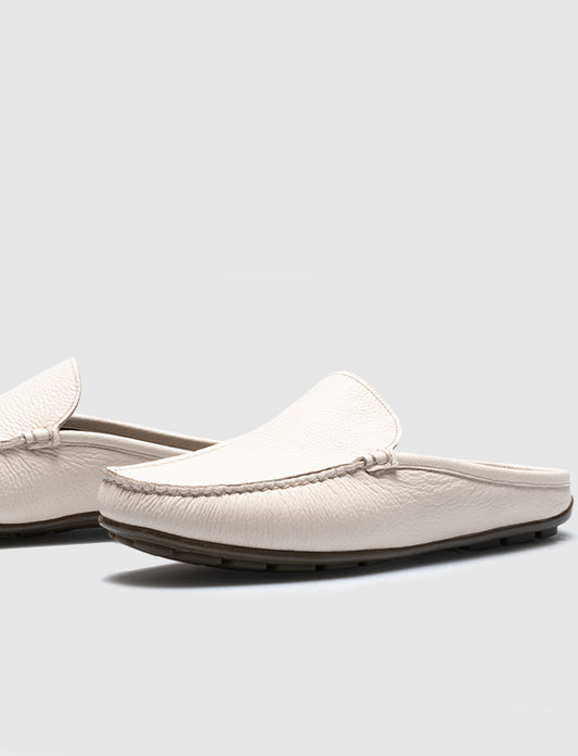 Cabani 010M1663 Erkek %100 Hakiki Deri Klasik Terlik Bej