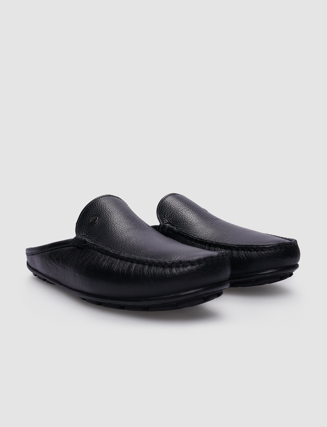 Cabani 010M1663 Erkek %100 Hakiki Deri Klasik Terlik Siyah