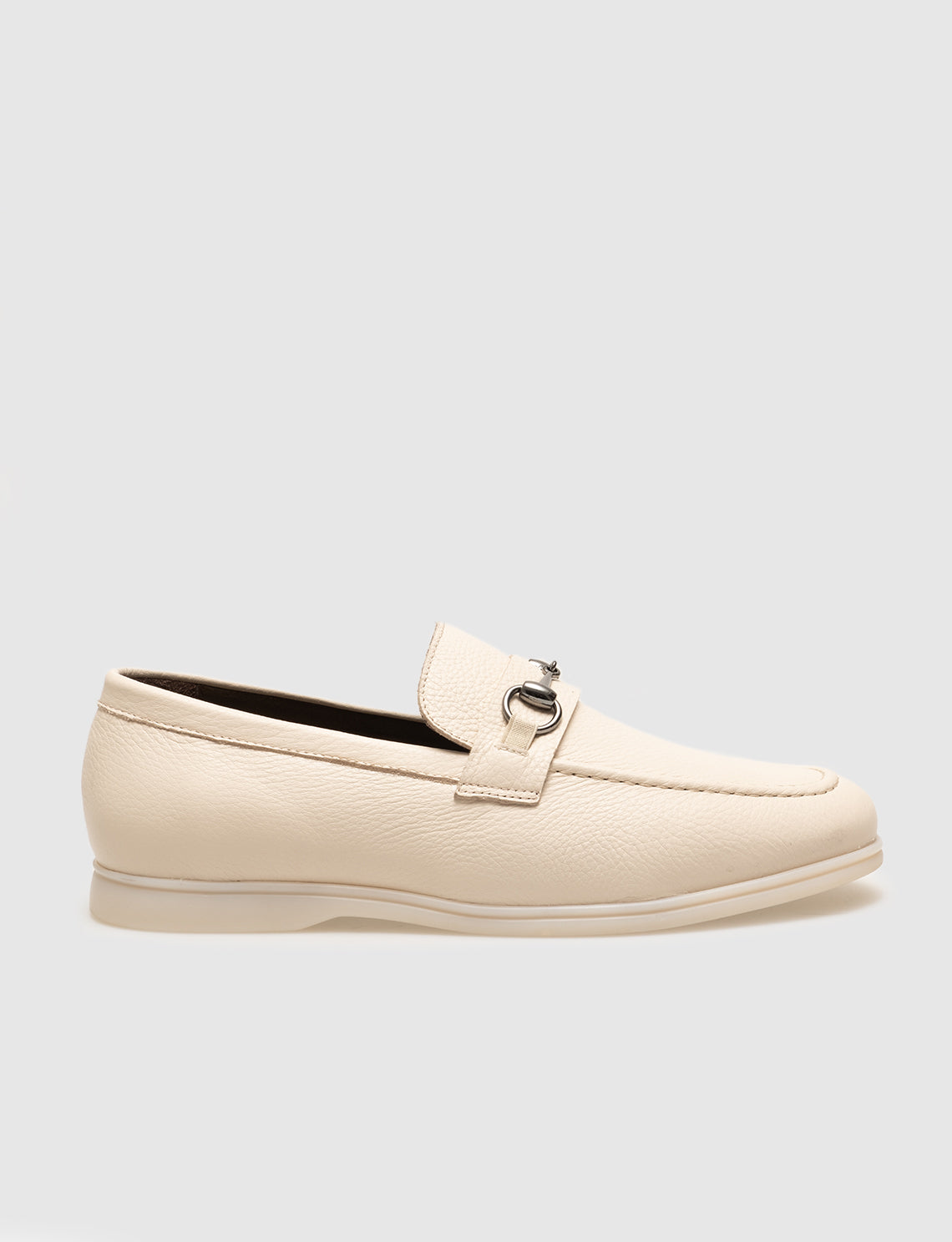 Cabani 572M1660 Erkek %100 Hakiki Deri loafer & makosen Bej