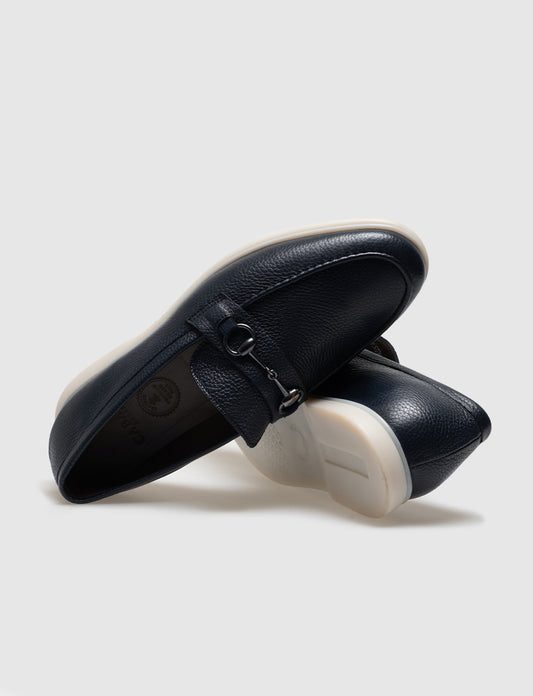 Cabani 572M1660 Erkek %100 Hakiki Deri loafer & makosen Lacivert