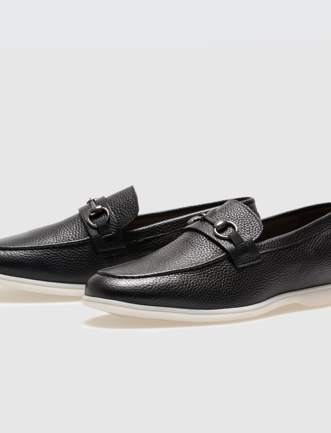 Cabani 572M1660 Erkek %100 Hakiki Deri loafer & makosen Siyah