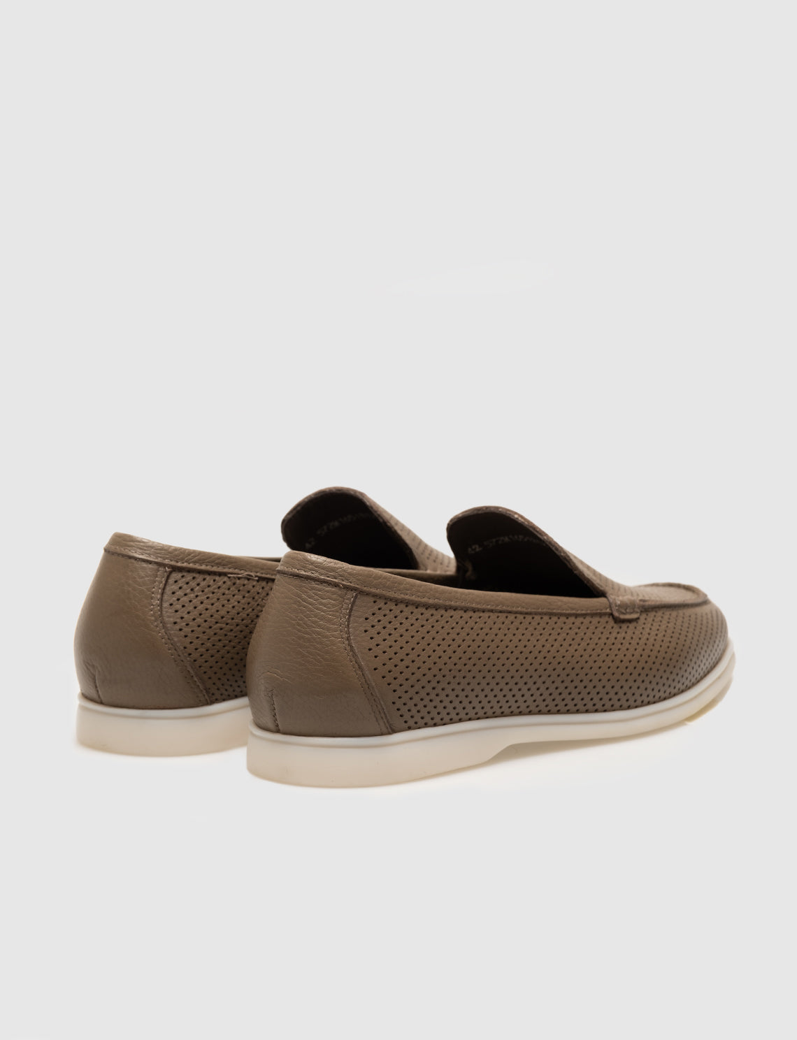 Cabani 572M1651B Erkek %100 Hakiki Deri loafer & makosen Vizon