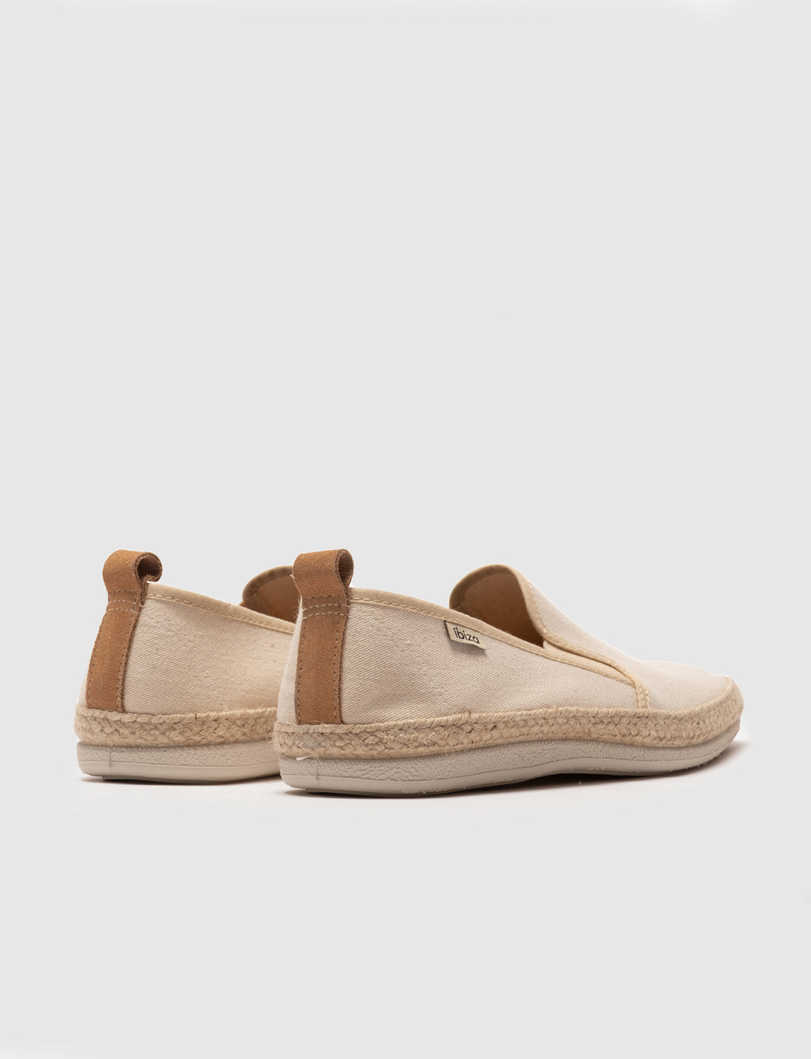 Cabani Espadril-531 Erkek Tekstil Loafer Ayakkabı ECRU-Ekru Tekstil