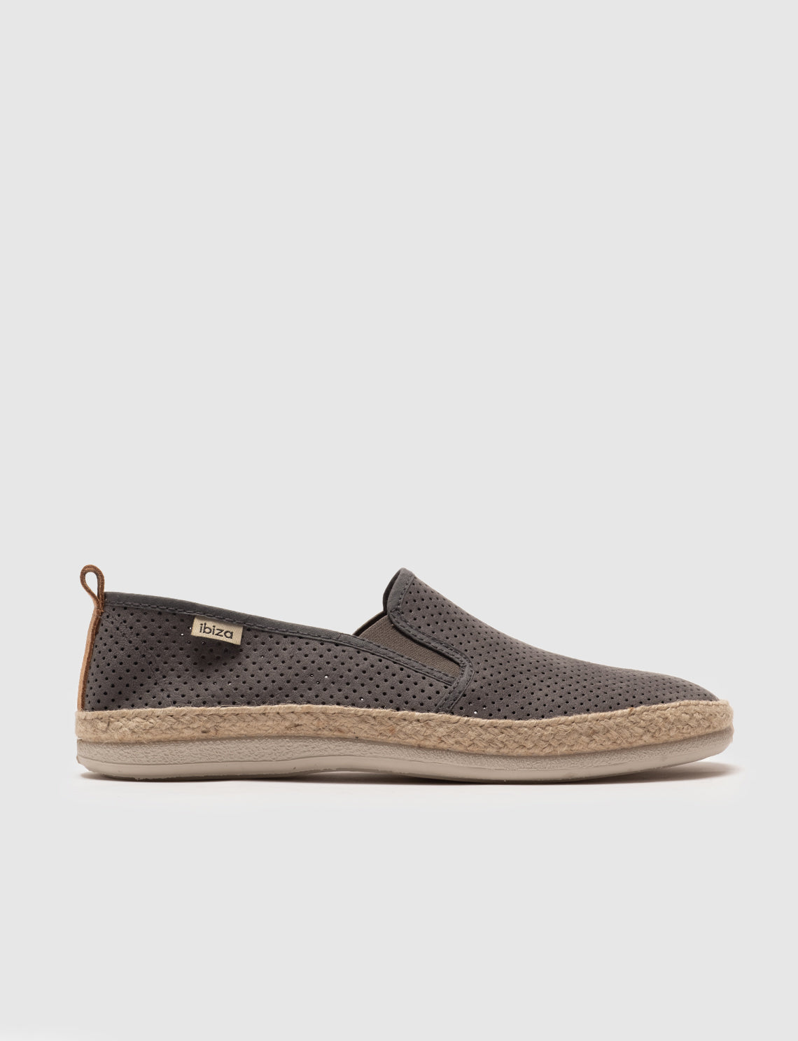 Cabani Espadril-530 Erkek  Loafer Ayakkabı MORENGO-Gri Süet