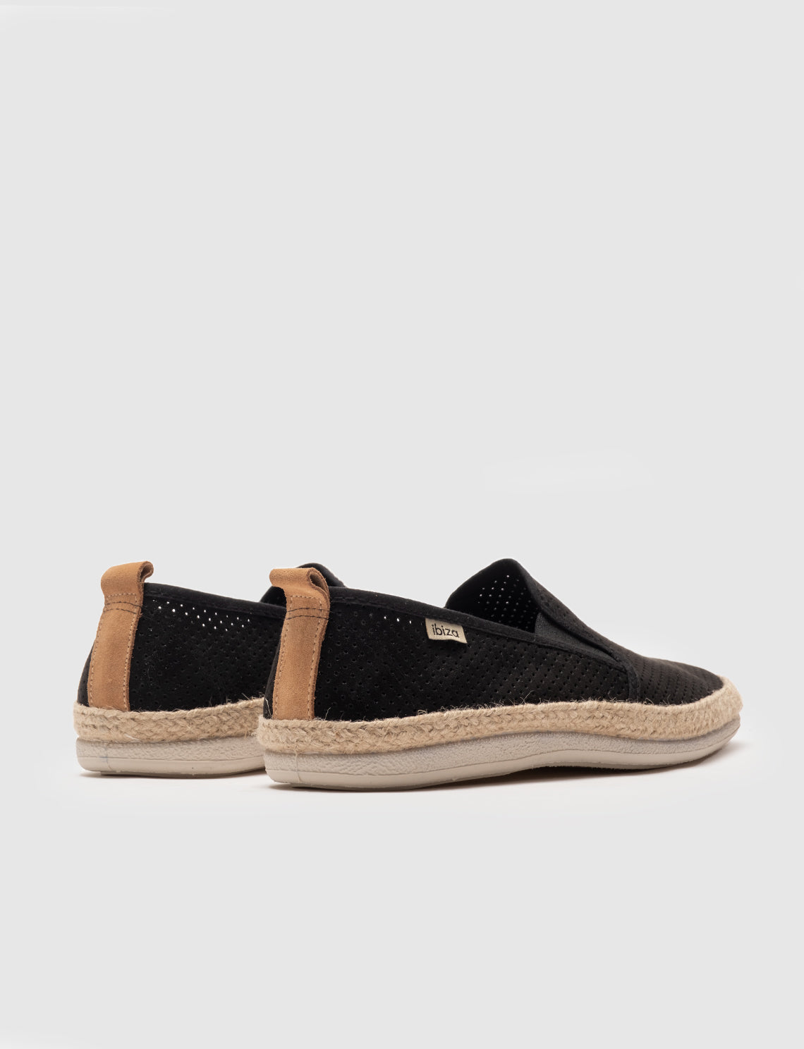 Cabani Espadril-530 Erkek  Loafer Ayakkabı NEGRO-Siyah Süet